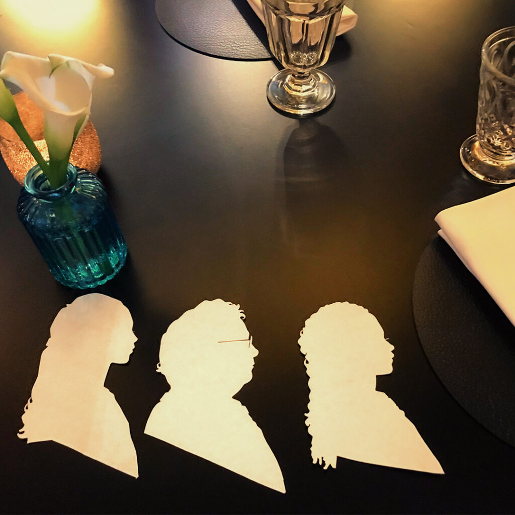 Animation soirée avec la silhouette